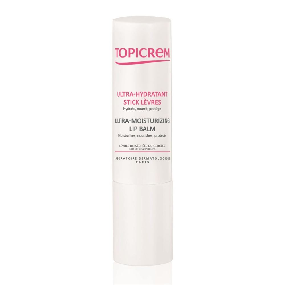 Topicrem Essentials  Ultra-Moisturizing Lip Balm Топикрем Ультра-увлажняющий бальзам для губ 