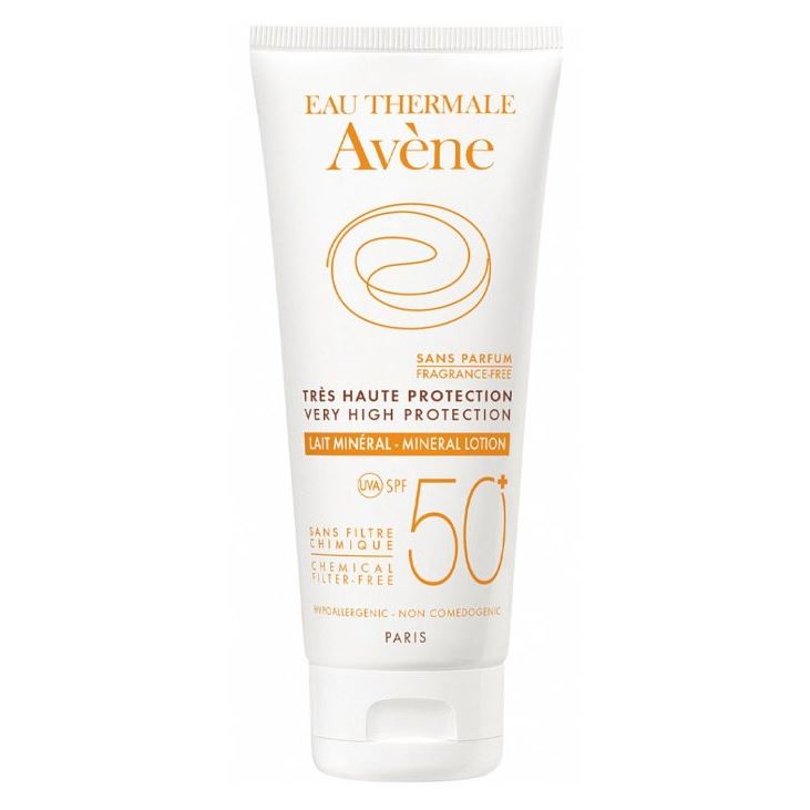 Avene Sun Care Лосьон SPF 50 минеральный Солнцезащитный лосьон SPF 50 с минеральным экраном