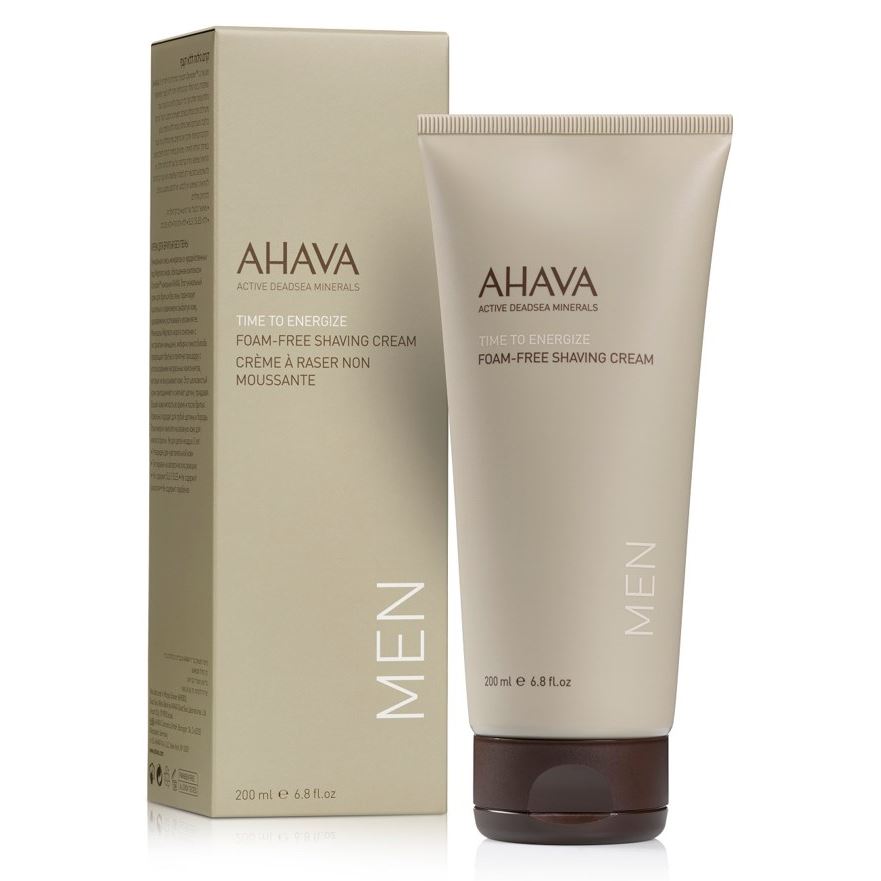 Ahava Men Time To Energize Foam-Free Shaving Cream Крем для бритья без пены