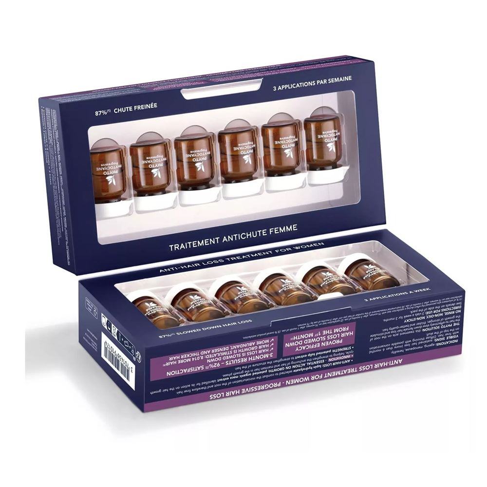 Phyto Уход за кожей головы Phytocyane Сыворотка от выпадения волос для женщин Фитоциан Сыворотка от выпадения волос для женщин