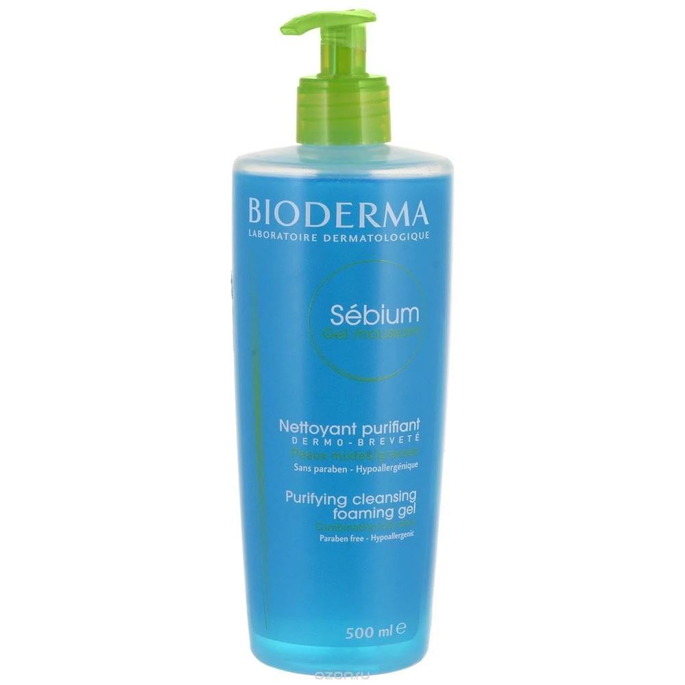 Bioderma Sebium Sebium Очищающий гель Себиум Очищающий пенящийся гель мусс