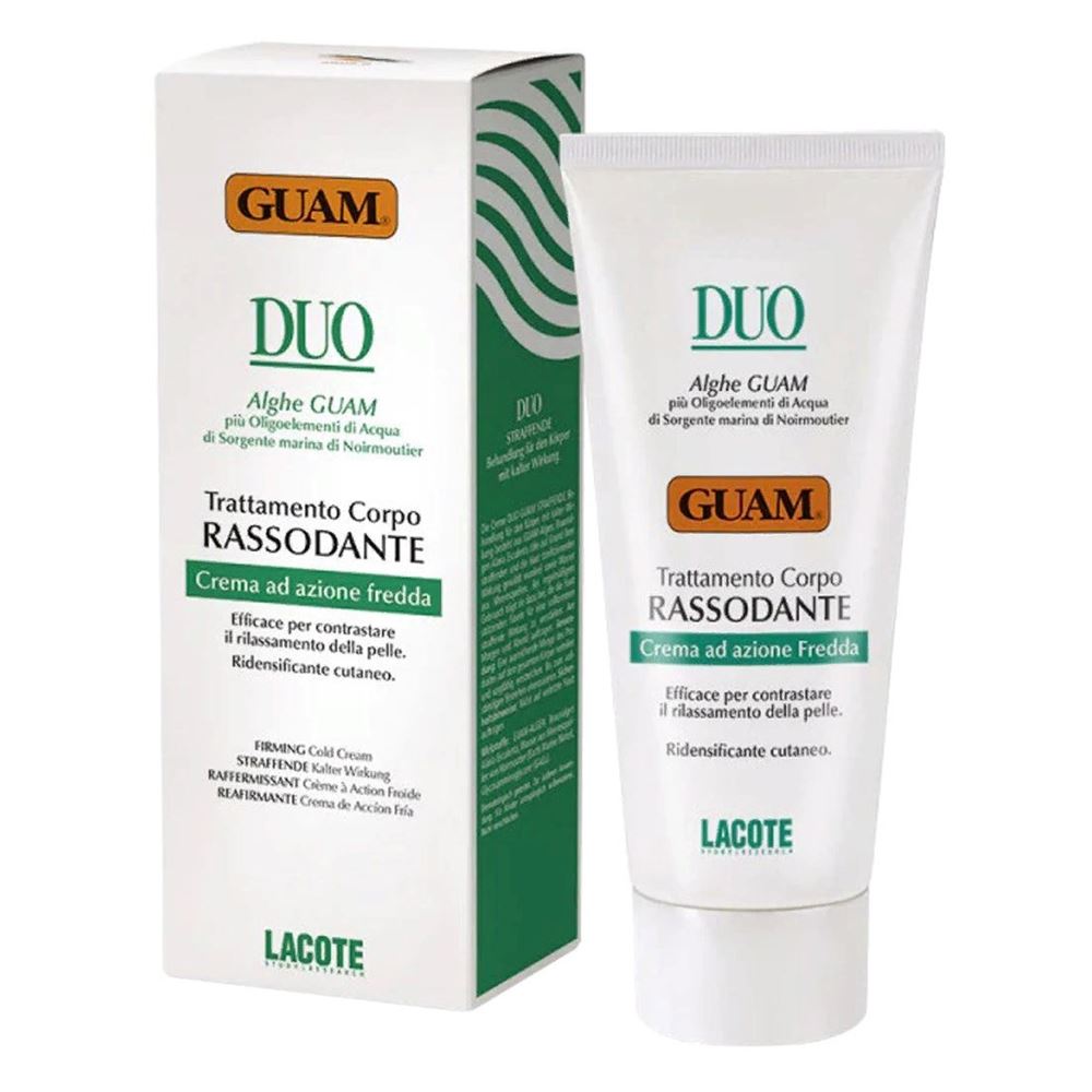 Guam DUO Trattamento Corpo Rassodante Crema Azione Fredda Крем укрепляющий с охлаждающим эффектом