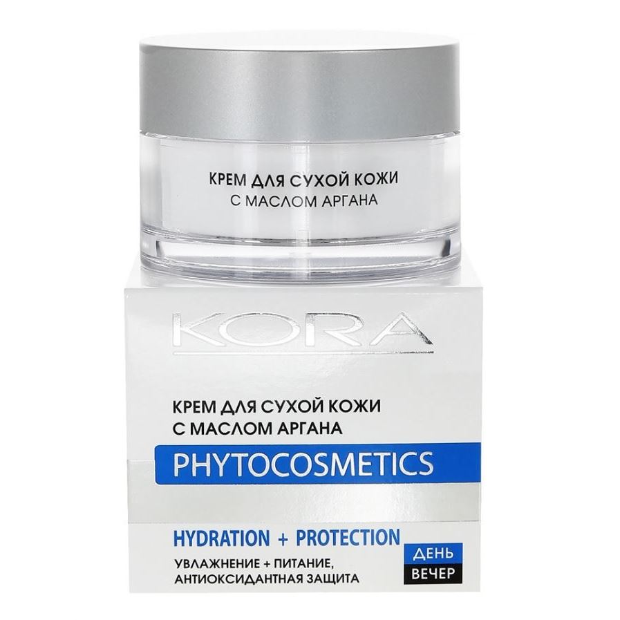 KORA Питание и Защита Крем для сухой кожи Крем для сухой кожи с маслом аргана дневной/вечерний уход