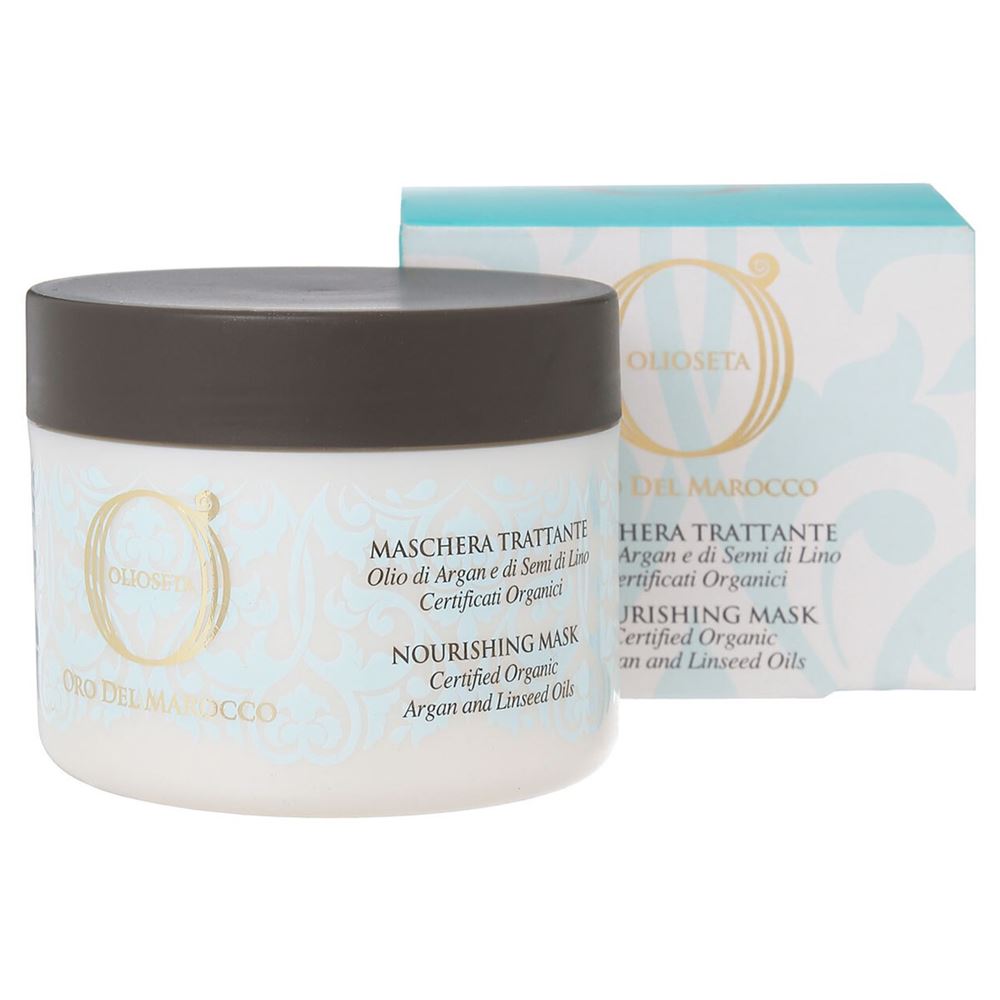 Barex Olioseta oro del Marocco Nourishing Mask Питательная маска с маслом арганы и маслом семян льна 