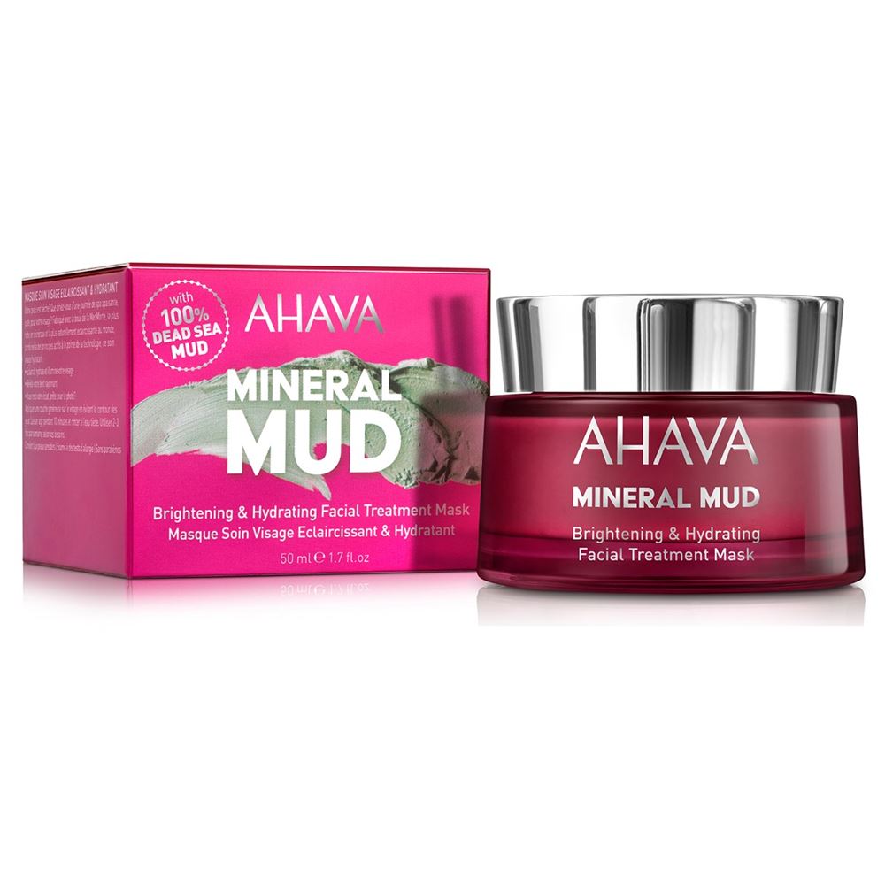 Ahava Mineral Botanic Mineral Mud Masks Маска для лица увлажняющая, придающая сияние Маска для лица увлажняющая придающая сияние 