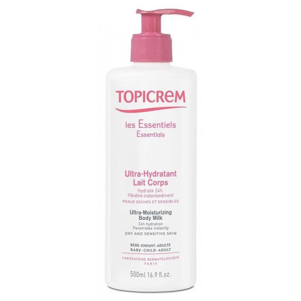 Topicrem Essentials  Ultra Moisturizing Body Milk Топикрем Молочко ультра-увлажнение для тела