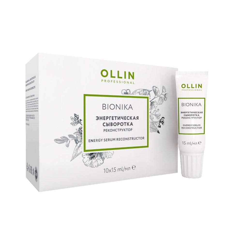 Ollin Professional Bionika Reconstructor Energy Serum  Энергетическая сыворотка Реконструктор