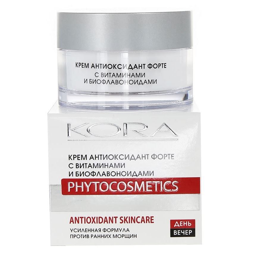 KORA Питание и Защита Крем Антиоксидант Форте Кора Крем Антиоксидант Форте с витаминами и биофлавоноидами