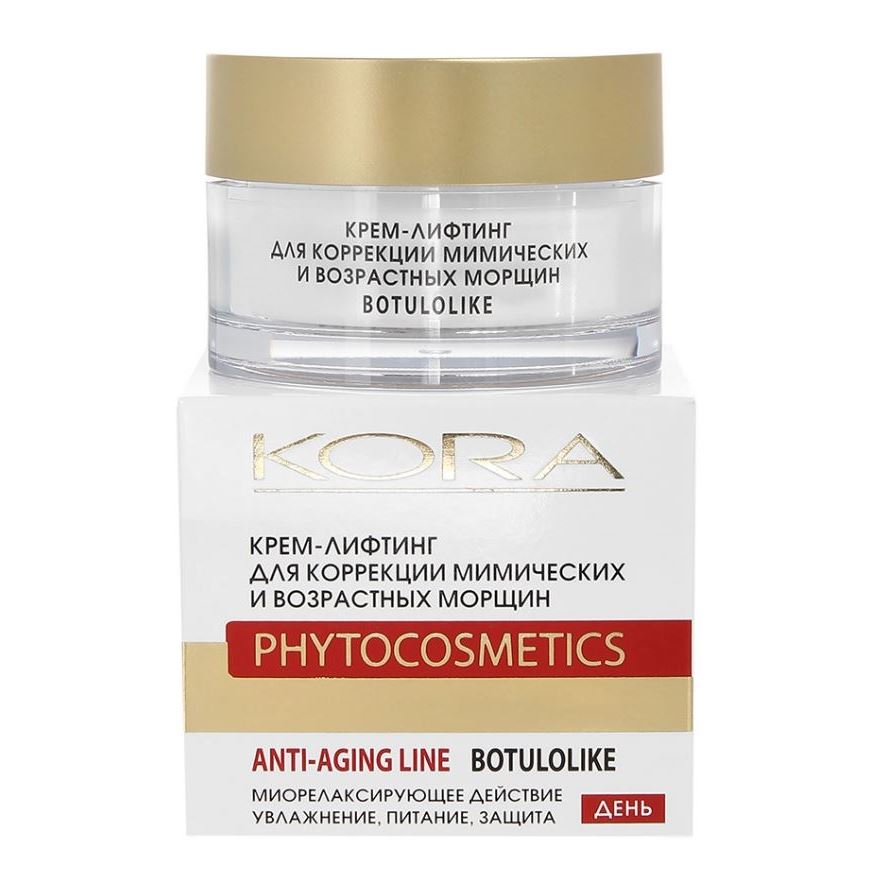 KORA Коррекция морщин Крем-лифтинг Крем-лифтинг для коррекции мимический и возрастных морщин