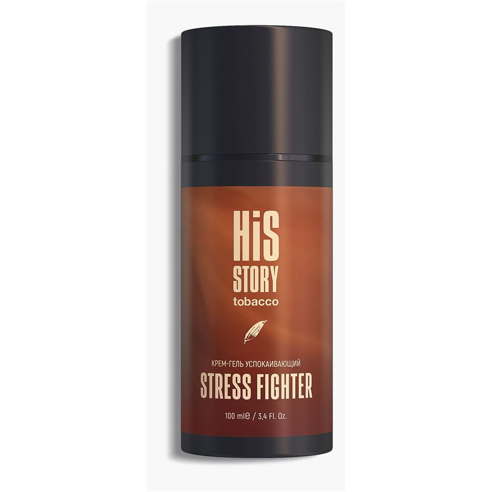 Premium His Story Tobacco Крем-гель успокаивающий для лица His Story Tobacco Stress Fighter 