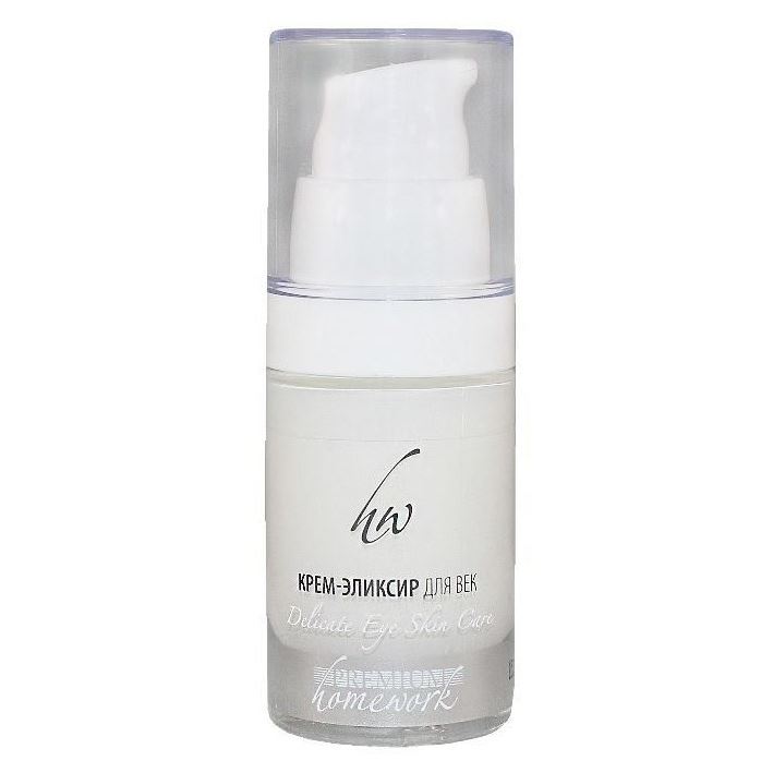 Premium Homework  Крем-эликсир для век Интенсивный уход. Крем-эликсир для век