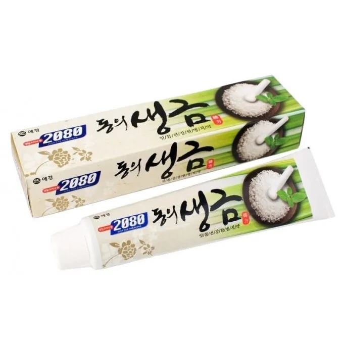 KeraSys Dental Clinic  Herb and Bio Salt Dental Clinic 2080 Зубная паста Лечебные Травы и Биосоли