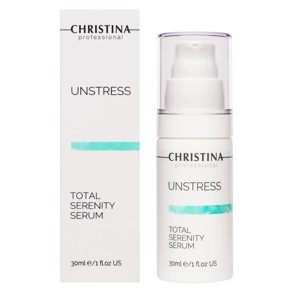 Christina Unstress Serenity Serum Total  Успокаивающая сыворотка Тотал