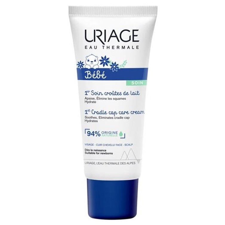Uriage Gamme Bebes Bebe 1st Soin Cradle Cap Care Cream SOIN Первый крем от молочных корочек