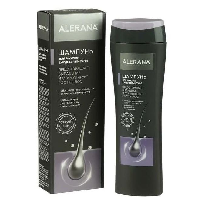 Alerana Профилактика выпадения волос Шампунь для мужчин Ежедневный Уход Алерана Шампунь для мужчин Ежедневный Уход