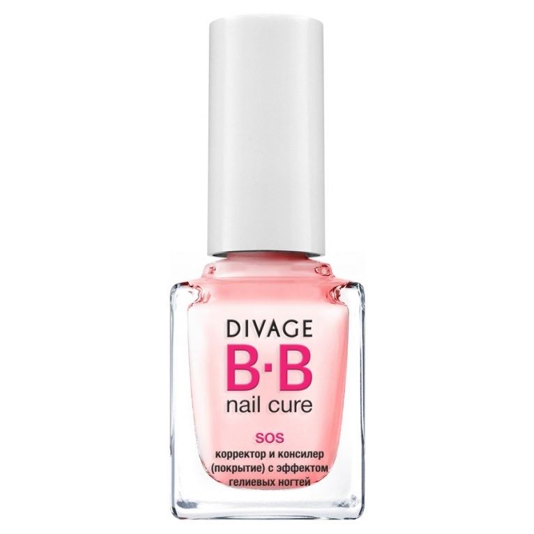 Divage Nail Care BB Nail Cure SOS Корректор и консилер с эффектом гелевых ногтей «SOS»