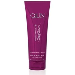 Ollin Professional Megapolis Veil-Mask Black Rice Маска-вуаль Черный Рис.  Восстановление и Защита без сульфатов и парабенов