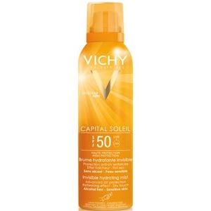 VICHY Capital Soleil Спрей-вуаль SPF 50 Солнцезащитный увлажняющий спрей-вуаль SPF 50