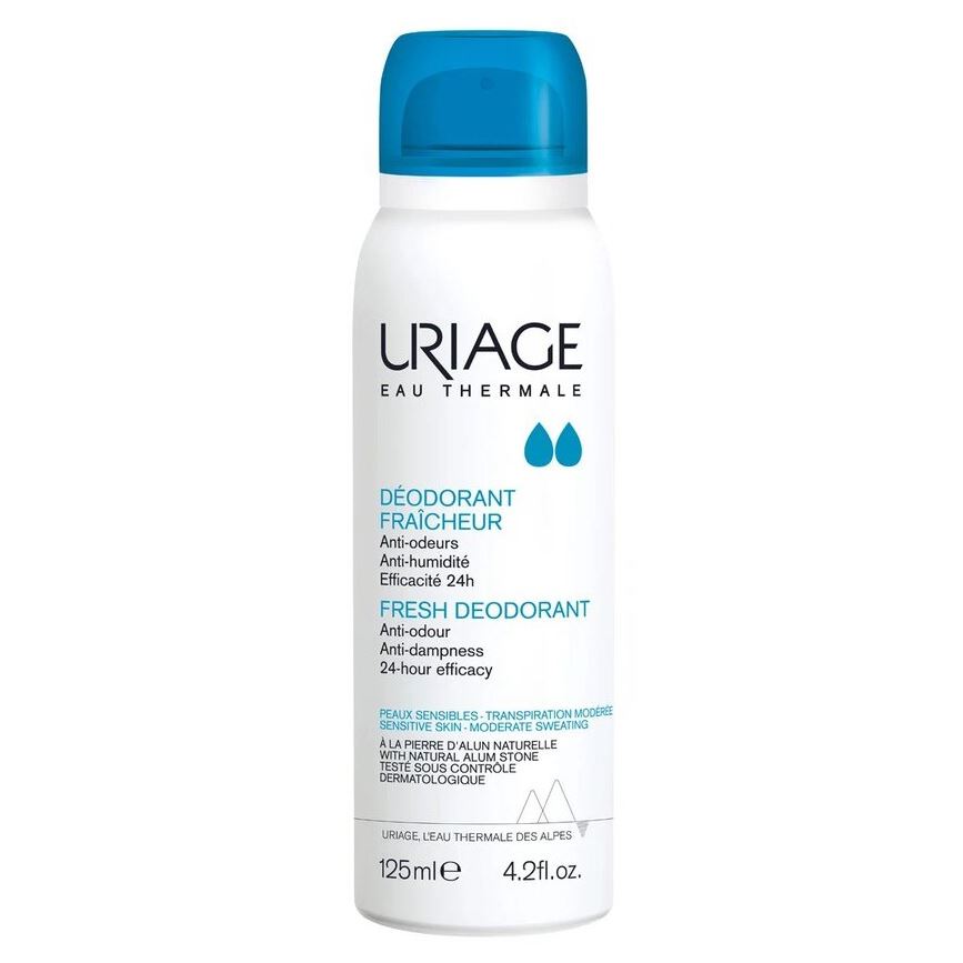 Uriage Deodorant Fresh Deodorant  Освежающий дезодорант-спрей с квасцовым камнем