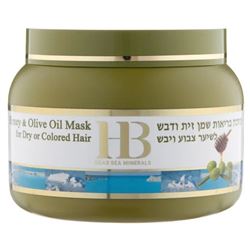 Mask Honey & Olive Oil For Dry Colored Hair