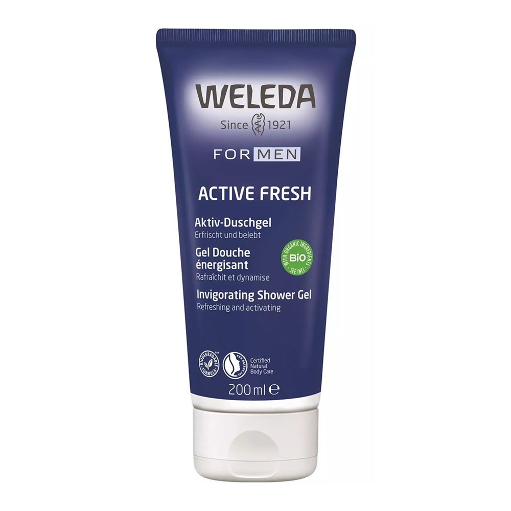 Weleda Мужская линия  Мужской гель для душа Веледа Мужской гель для душа