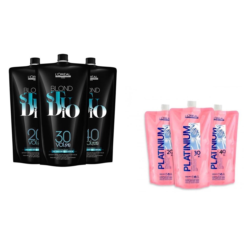 L'Oreal Professionnel Oxydants Platinium Oxy Нутри-проявитель Blond Studio Platinium Nutri-Developer 