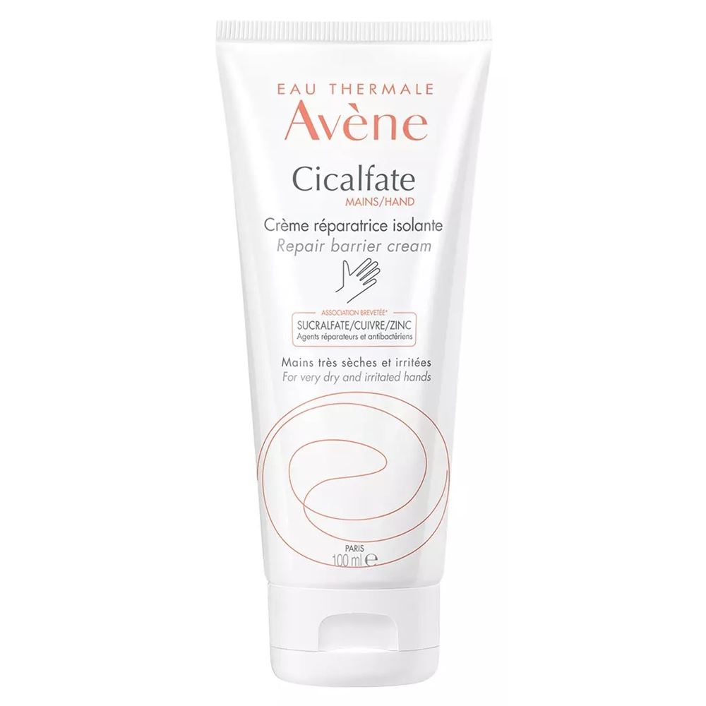 Avene Cicalfate Сикальфат Крем для рук Авен Крем для рук восстанавливающий целостность кожи - Восстанавливающий  барьерный крем для рук