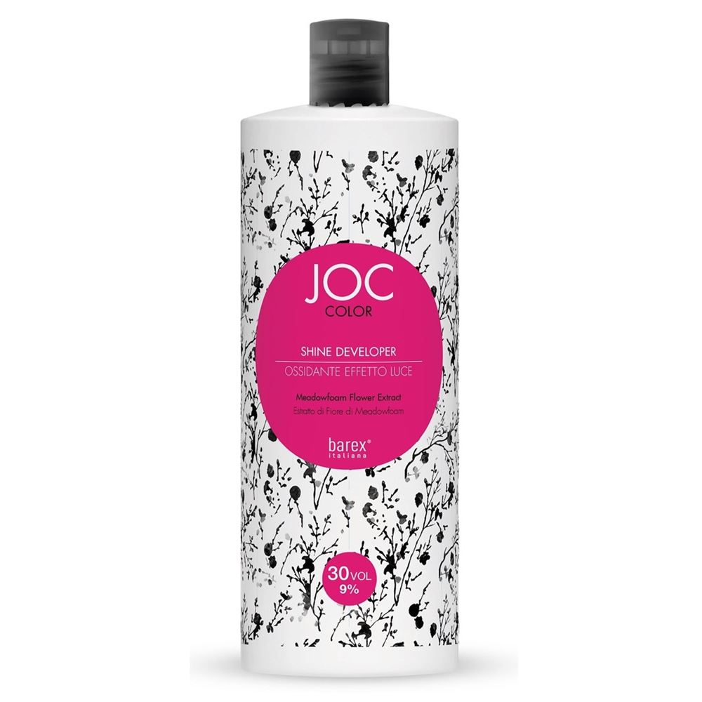Barex Coloring Hair Shine Developer Meadowfoam Flower Extract Оксигент с эффектом блеска