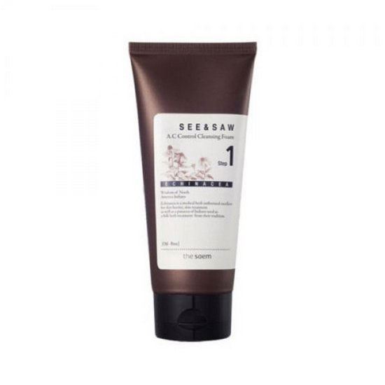 The Saem A.C Control See & Saw AC Control Deep Cleansing Foam Пенка контроль чистоты и жирности