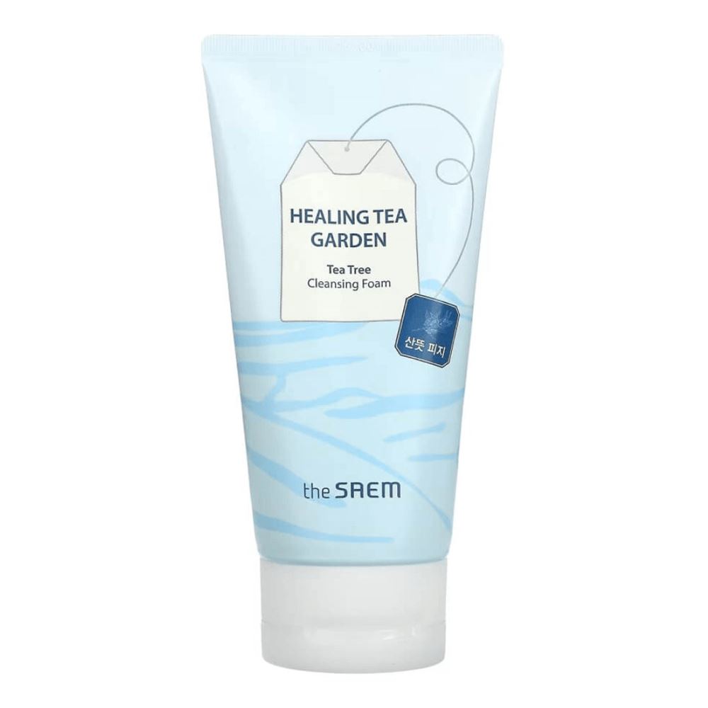 The Saem Garden Healing Tea Garden Tea Tree Cleansing Form Пенка увлажняющая очищающая с экстрактом чайного дерева