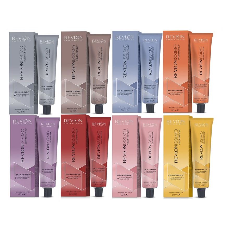 Revlon Professional Coloring Hair Revlonissimo Colorsmetique Care & Shine Краситель с гиалуроновой кислотой перманентный. Перманентный Краситель с Гиалуроновой кислотой, Гарантия Результата Окрашивания +  Уход за Волосами 