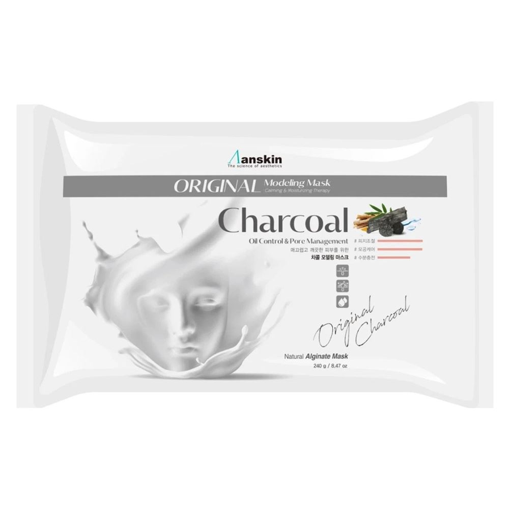 Anskin Альгинатные маски Charcoal Modeling Mask Маска альгинатная для жирной кожи с расширенными порами