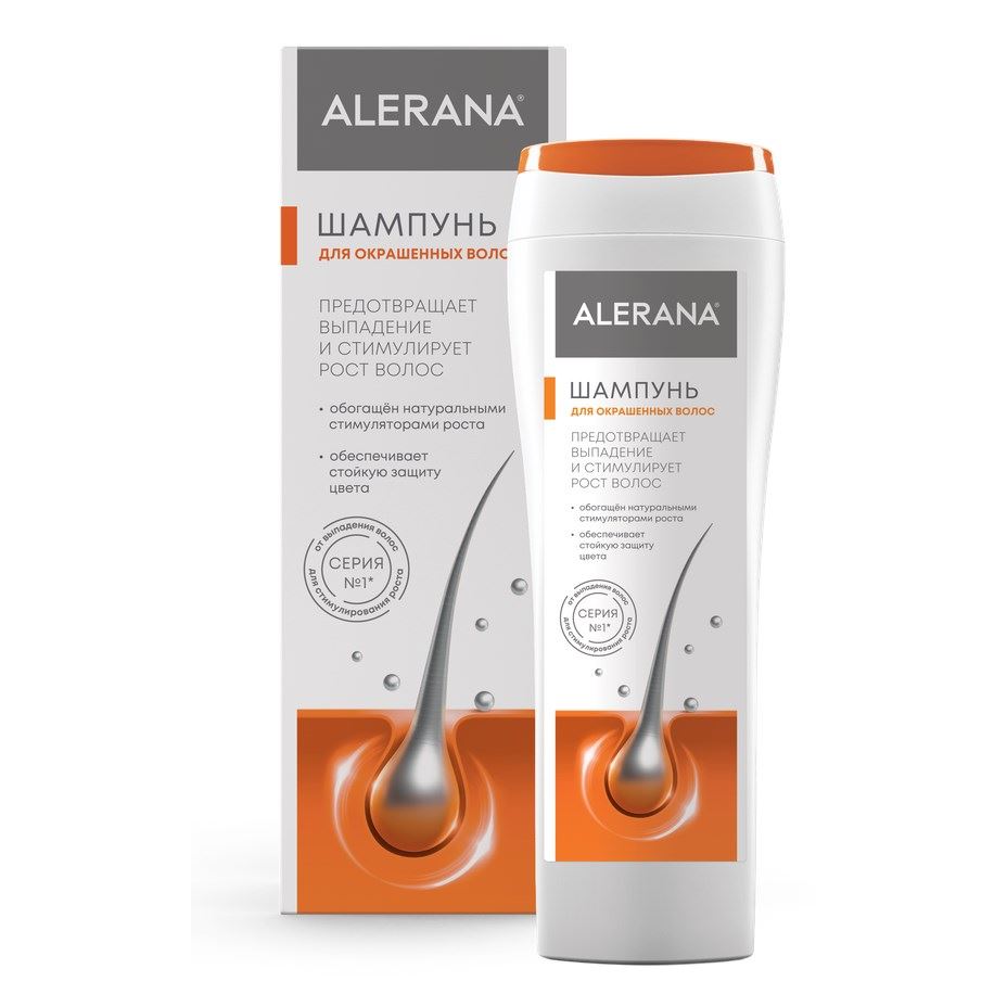 Alerana Профилактика выпадения волос Шампунь для окрашенных волос Алерана Шампунь для окрашенных волос