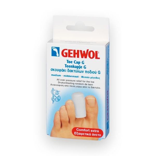 Gehwol Комфорт+ Защита Zehenkappe G Mittel Гель-колпачки G Гель-колпачки G, малые