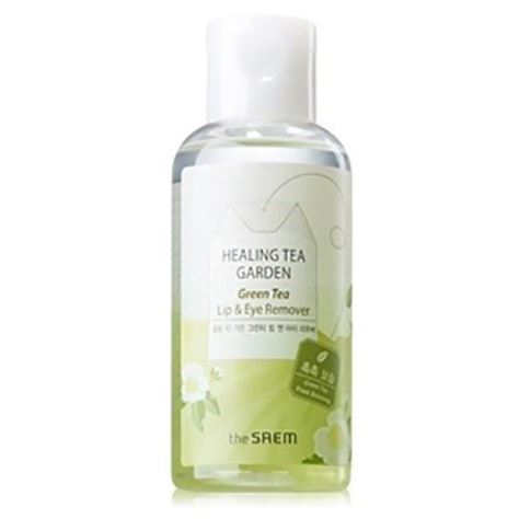 The Saem Garden Healing Tea Garden Green Tea Lip & Eye Remover Средство с экстрактом зеленого чая для снятия макияжа с глаз и губ 