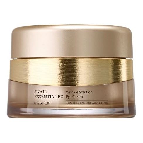 The Saem Snail Snail Essential EX Wrinkle Solution Eye Cream Крем для глаз антивозрастной
