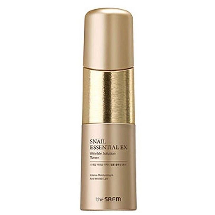 The Saem Snail Snail Essential EX Wrinkle Solution Toner Тонер антивозрастной 