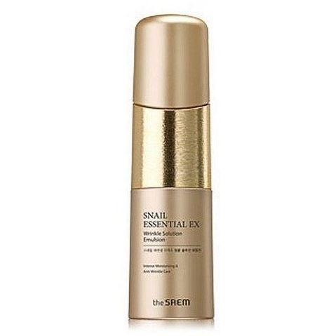 The Saem Snail Snail Essential EX Wrinkle Solution Emulsion Эмульсия антивозрастная 