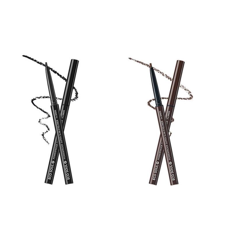 The Saem Eco  Soul Powerproof Super Slim Eyeliner Подводка для глаз тонкая