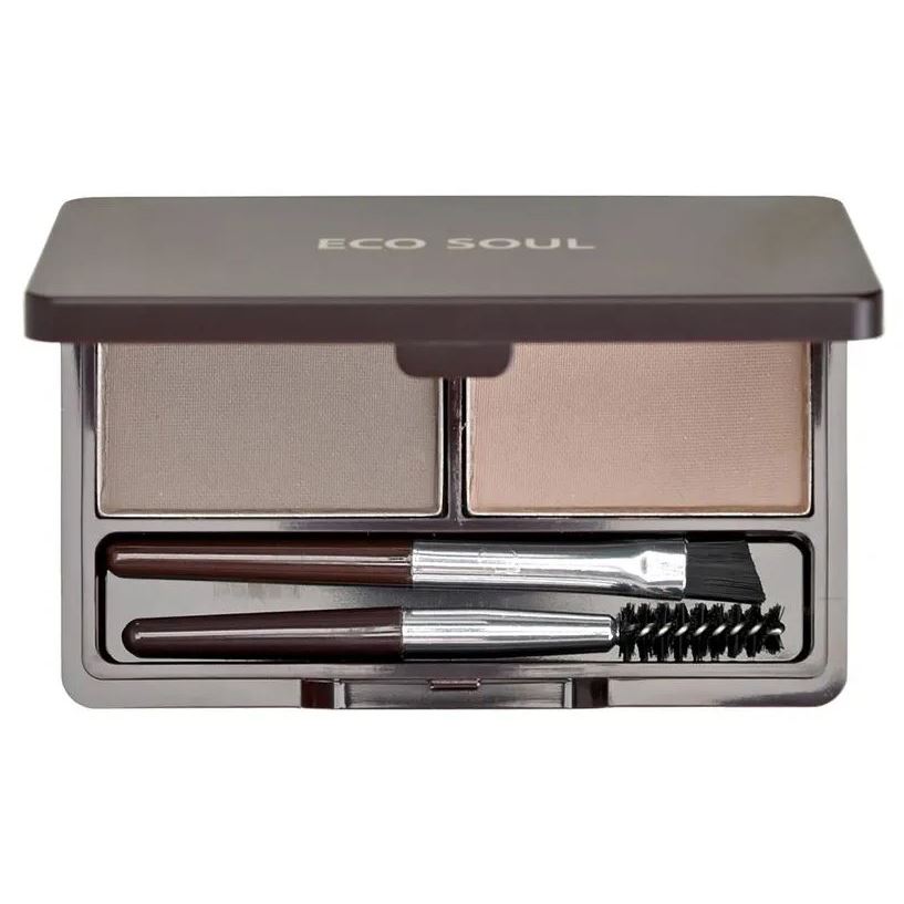 The Saem Eco  Soul Eyebrow Kit Пудра для бровей 