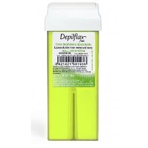 Depilflax Waxes Wax Roll-On Cartridge Argan Oil Теплый воск с маслом Арганы, средней плотности для гиперчувствительной кожи, снимает раздражение