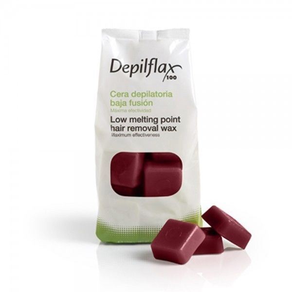 Depilflax Waxes Hair Removal Wax Vino Воск горячий Вино средней плотности для любого типа кожи, антиоксидант