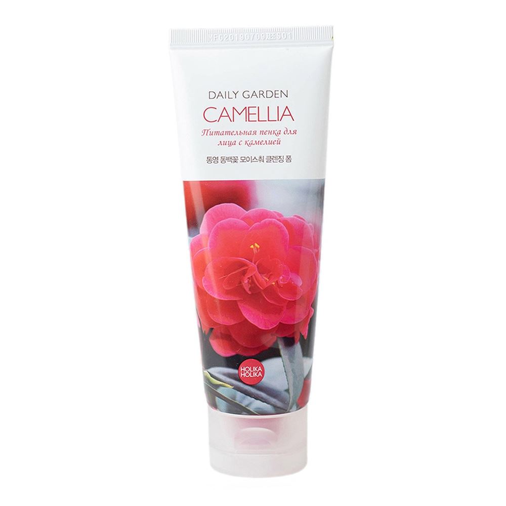 Holika Holika Cleansing Daily Garden Cleansing Foam Camellia Пенка для умывания с камелией