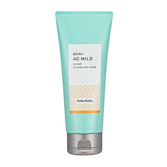 Holika Holika Cleansing Skin&AC Mild Clear Cleansing Foam Пенка для очистки пор, для умывания 