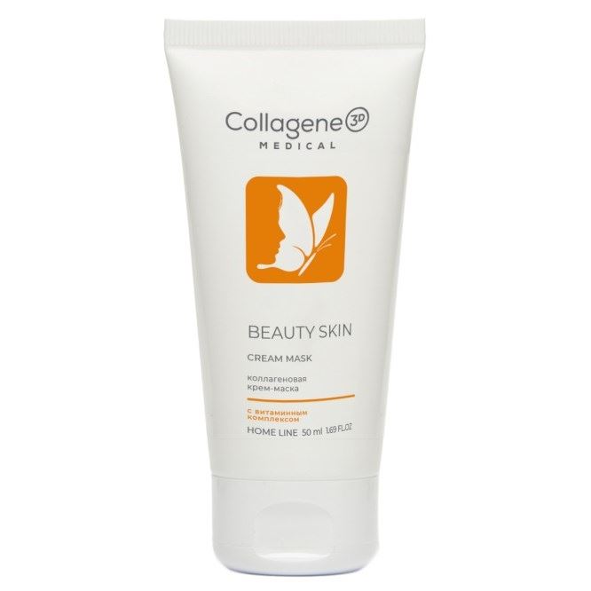 Medical Collagene 3D Коллагеновые кремы и крем-маски Collagen Cream-Mask Beauty Skin Крем-маска для лица BEAUTY SKIN коллагеновая