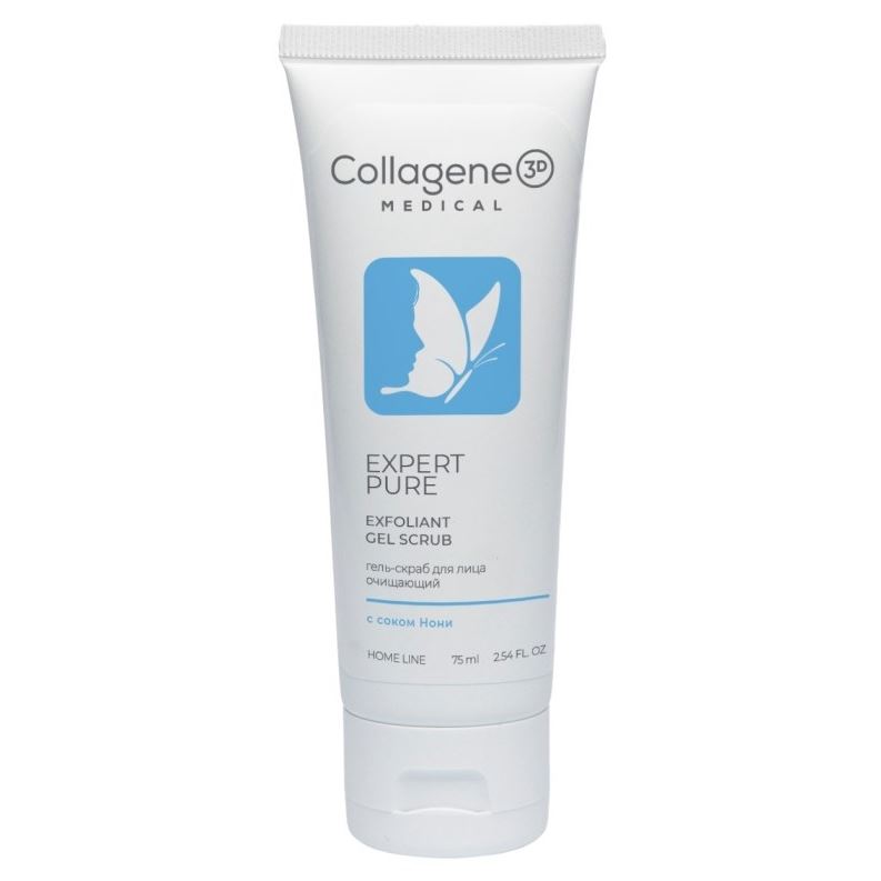 Medical Collagene 3D Очищающие средства Gel Exfoliant Expert Pure Гель-скраб для лица очищающий