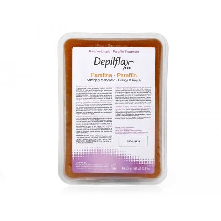 Depilflax Waxes Paraffin Orange & Peach Парафин Персико-Апельсиновый
