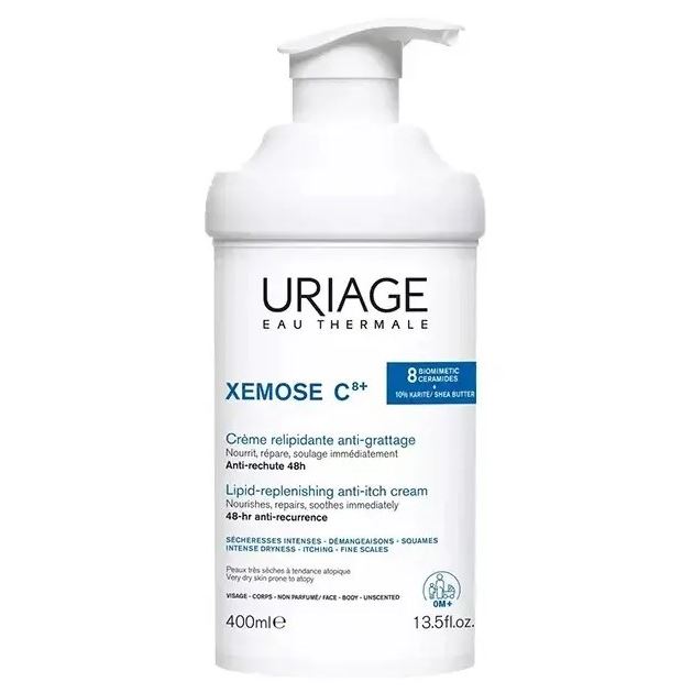 Uriage Xemose Xemose C8+ Lipid-Replenishing Anti-Itch Cream Крем липидовосстанавливающий против раздражений
