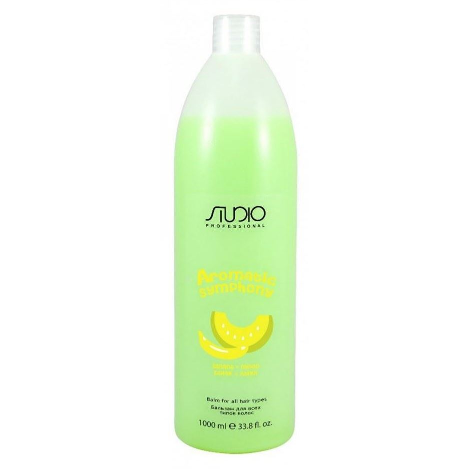 Kapous Professional Studio Balm for All Hair Types Banana-Melon Бальзам для всех типов волос  "Банан и дыня"