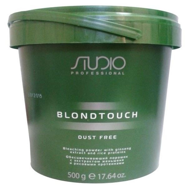 Kapous Professional Color and Tints Bleaching Powder with Ginseng Extract and Rice Proteins Обесцвечивающий порошок с экстрактом женьшеня и рисовым протеином Studio Professional 